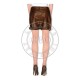 2017 High Quality New Style Fashion Leather Shorts for Ladies
